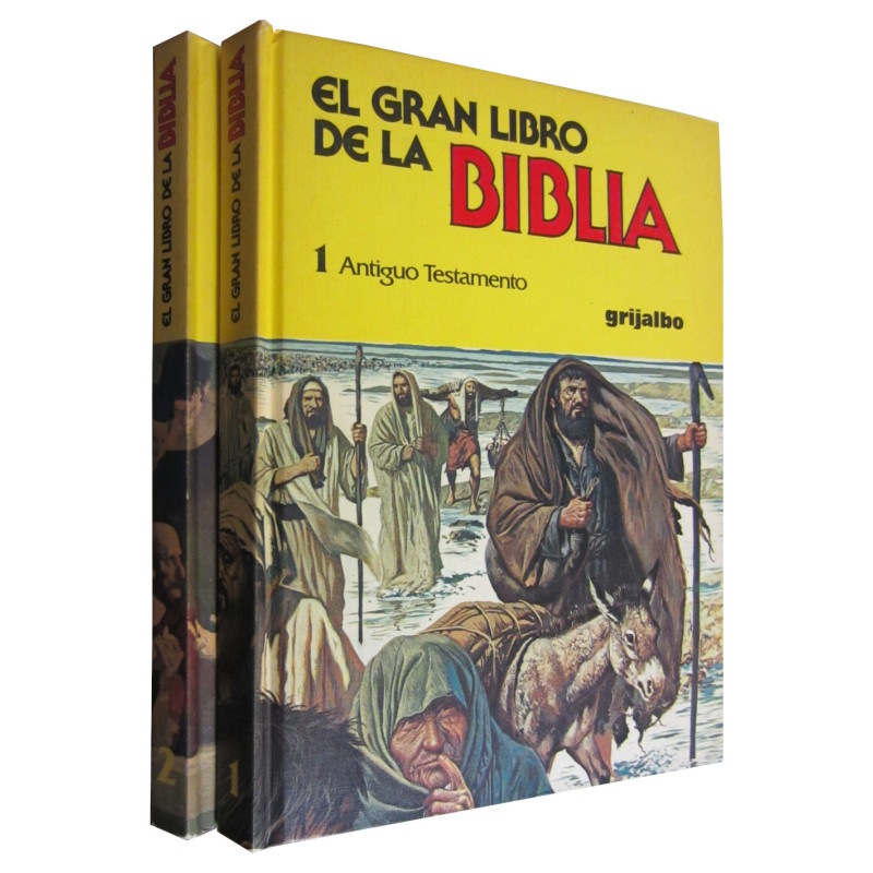 EL GRAN LIBRO DE LA BIBLIA 2 Tomos OBRA COMPLETA