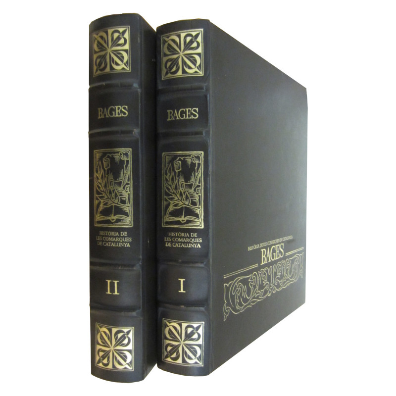 HISTÒRIA DE LES COMARQUES DE CATALUNYA. BAGES 2 Volums OBRA COMPLETA