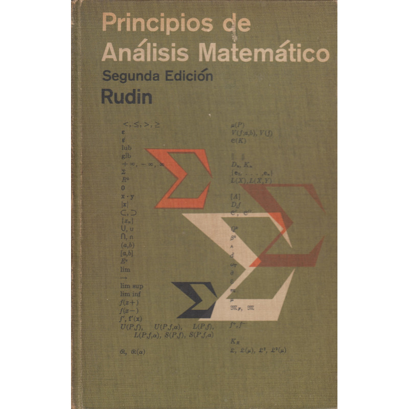 PRINCIPIOS DE ANÁLISIS MATEMÁTICO