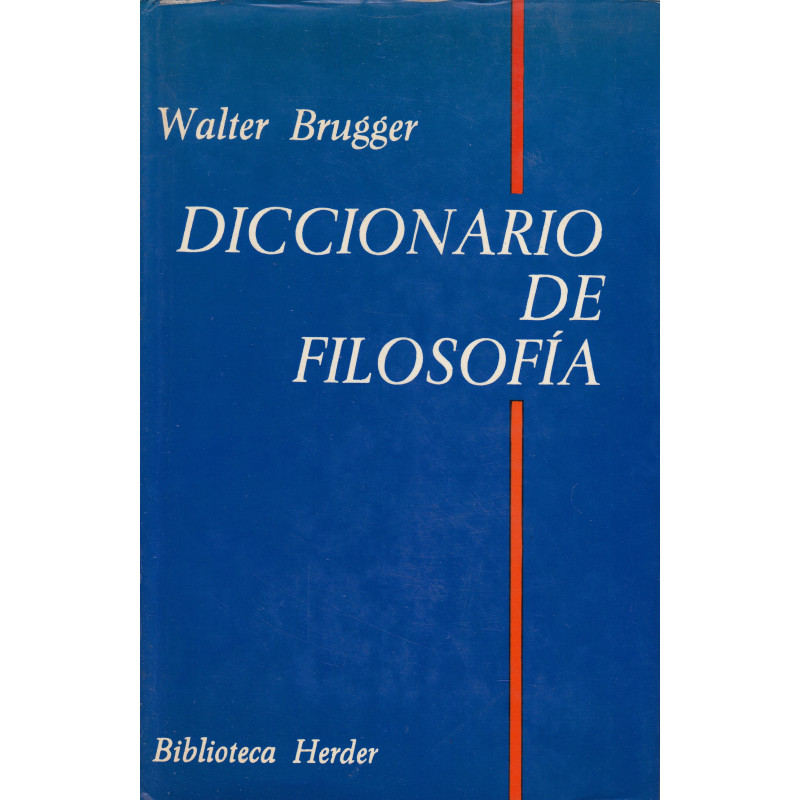 DICCIONARIO DE FILOSOFÍA