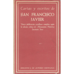 CARTAS Y ESCRITOS DE SAN FRANCISCO JAVIER