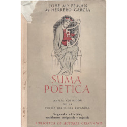 SUMA POÉTICA Amplia Colección de la Poésia Religiosa Española