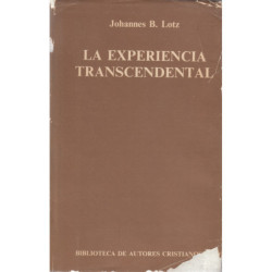 LA EXPERIENCIA TRASCENDENTAL