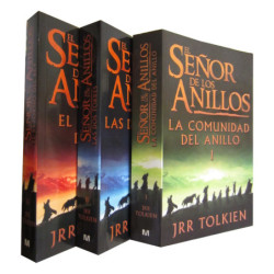EL SEÑOR DE LOS ANILLOS 3 Volumenes OBRA COMPLETA (Edición de Bolsillo)