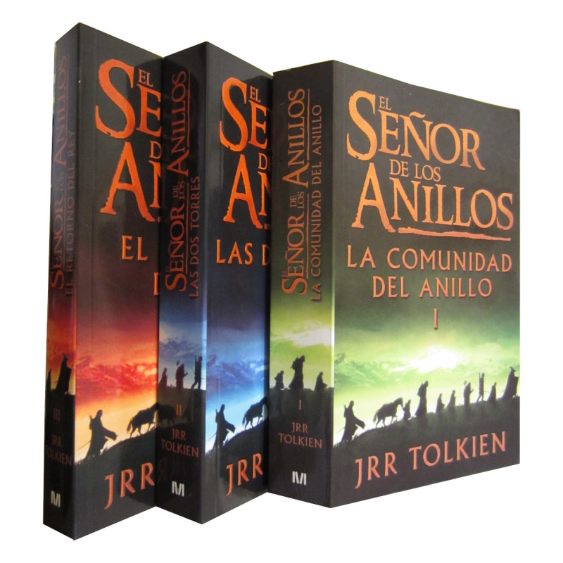 EL SEÑOR DE LOS ANILLOS 3 Volumenes OBRA COMPLETA (Edición de Bolsillo)