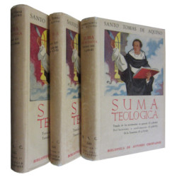 SUMA TEOLÓGICA DE SANTO TOMÁS Tomos XIII, XIV y XV. TRATADO DE LOS SACRAMENTOS en 3 Vols. (TRATADOS COMPLETOS)
