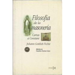 FILOSOFÍA DE LA MASONERÍA. CARTAS A CONSTANT