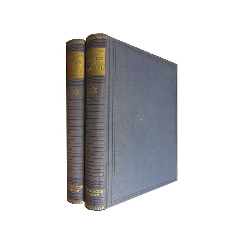 HISTORIA DE ISRAEL 2 Tomos OBRA COMPLETA