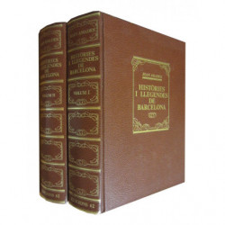 HISTÒRIES I LLEGENDES DE BARCELONA Passejada pels carrers de la ciutat vella OBRA COMPLERTA 2 Tomos