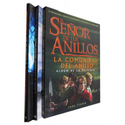 EL SEÑOR DE LOS ANILLOS Los Álbumes de las Peliculas. LA COMUNIDAD DEL ANILLO / LAL DOS TORRES / EL RETORNO DEL REY los 3 Tomos