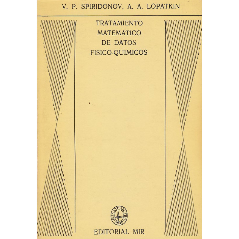 TRATAMIENTO MATEMATICO DE DATOS FISICO-QUÍMICOS