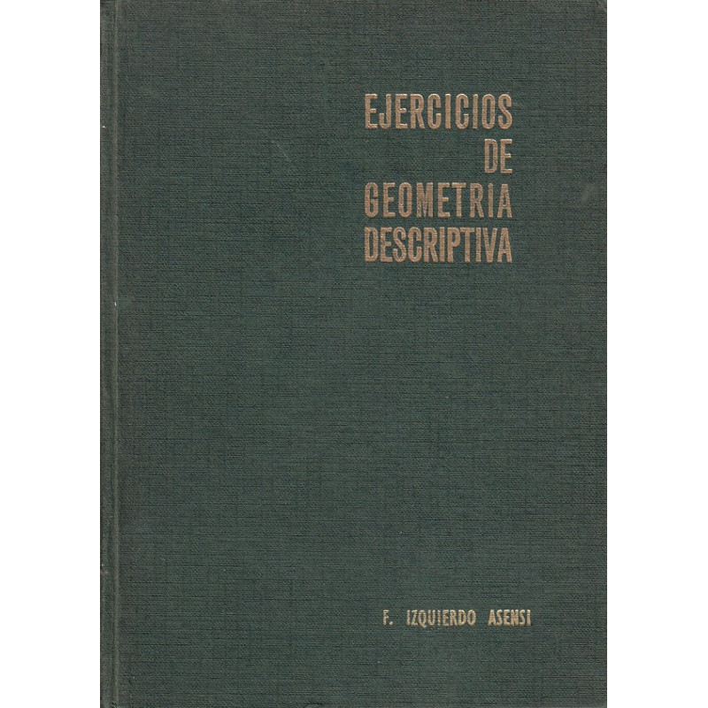 EJERCICIOS DE GEOMETRÍA DESCRIPTIVA