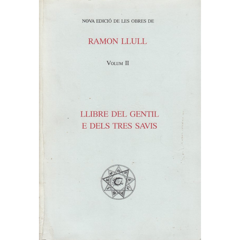 LLIBRE DEL GENTIL E DELS TRES SAVIS