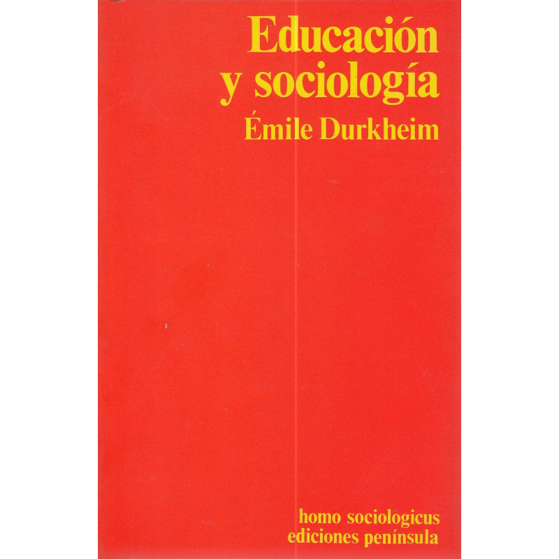 EDUCACIÓN Y SOCIOLOGÍA