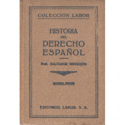 HISTORIA DEL DERECHO ESPAÑOL