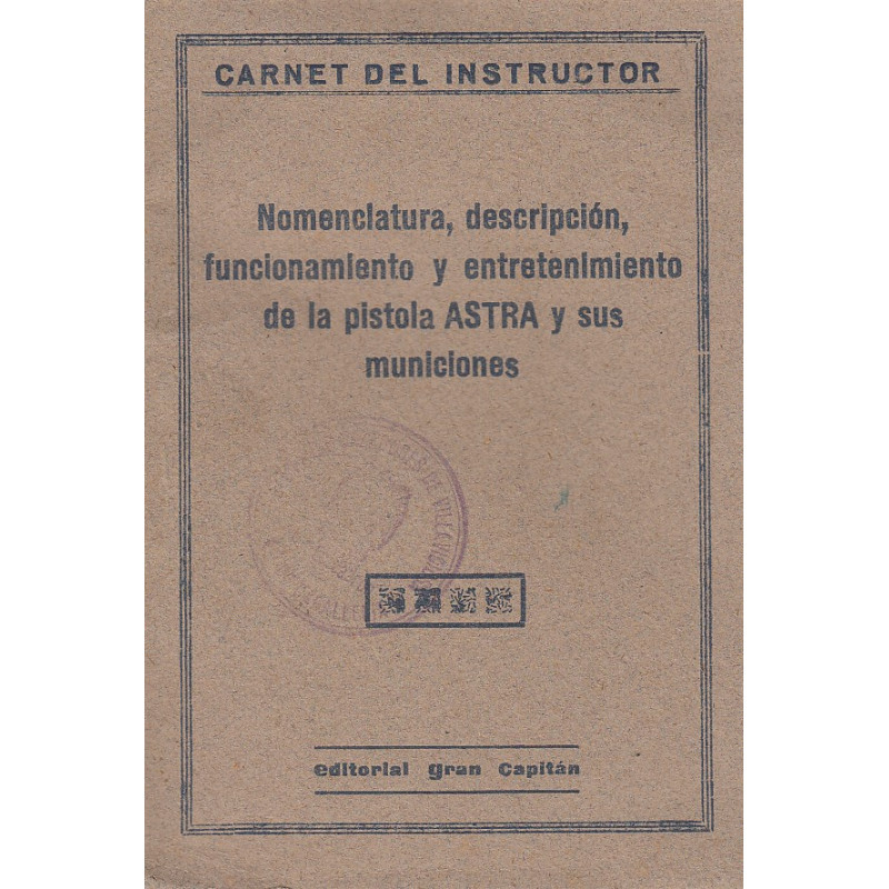 Carnet Del Instructor / NOMENCLATURA