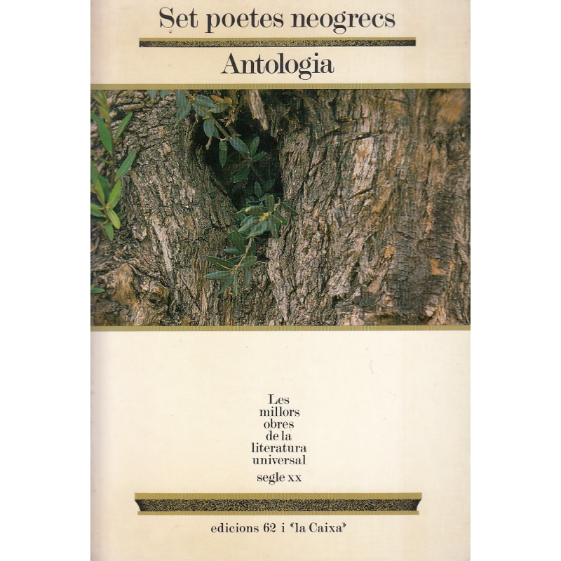 ANTOLOGIA. SET POETES NEOGRECS