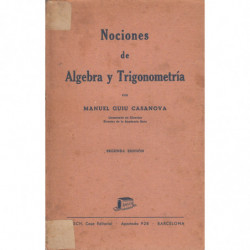 NOCIONES DE ÁLGEBRA Y TRIGONOMETRÍA