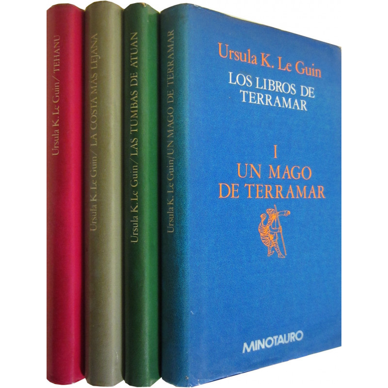 LOS LIBROS DE TERRAMAR 4 TOMOS OBRA COMPLETA