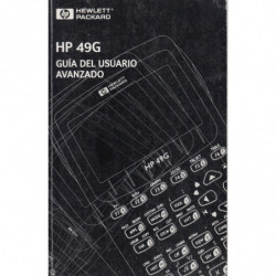 GUÍA DEL USUARIO AVANZADO de la Calculadora con Graficos Hewlett Packard Mod. HP 49G.