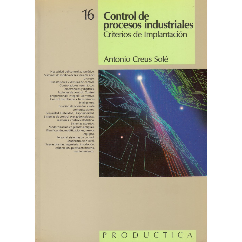 CONTROL DE PROCESOS INDUSTRIALES Criterios de Implantación