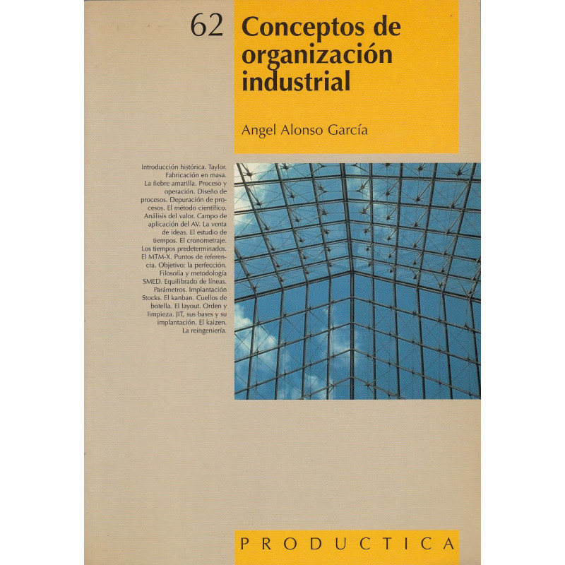 CONCEPTOS DE ORGANIZACIÓN