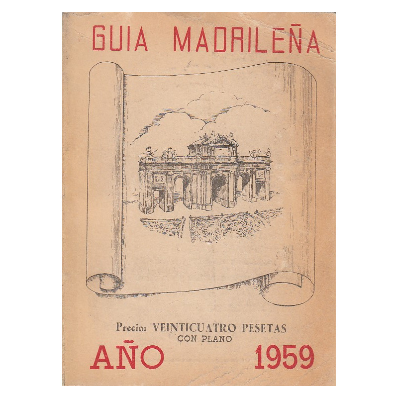GUIA MADRILEÑA 1959