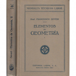 ELEMENTOS DE GEOMETRÍA 2 Tomos OBRA COMPLETA