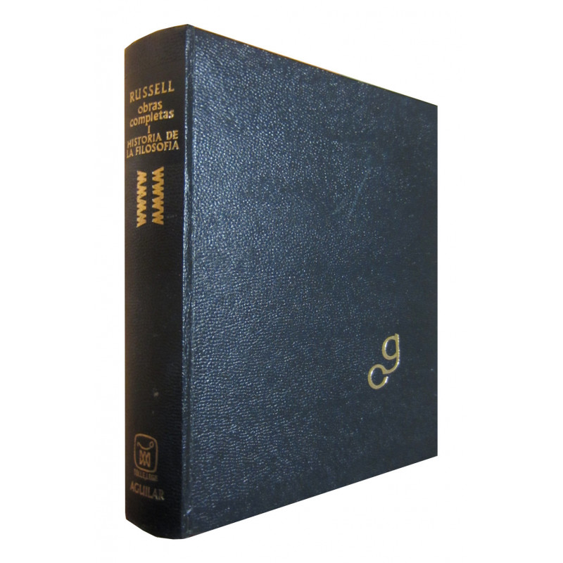 OBRAS COMPLETAS. Tomo I HISTORIA DE LA FILOSOFIA