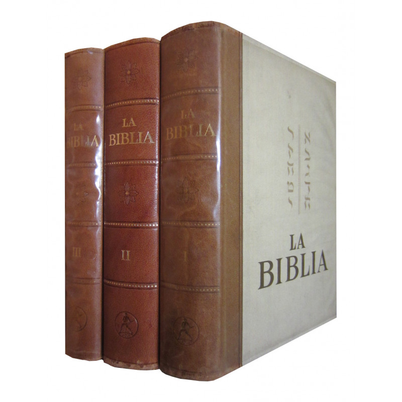 LA BIBLIA 3 Tomos OBRA COMPLETA