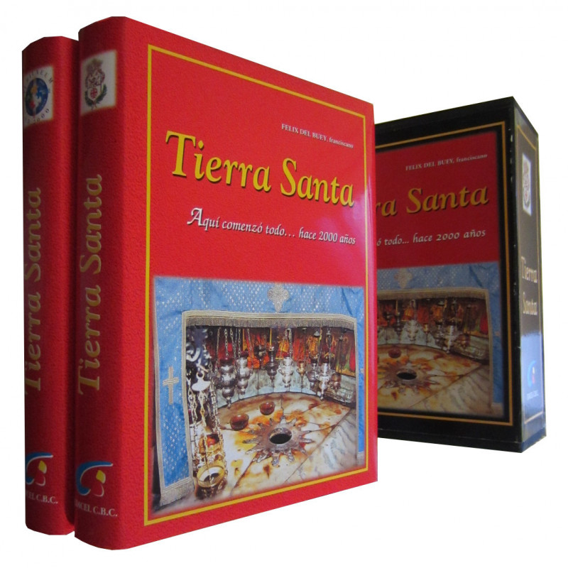 TIERRA SANTA Edición de 2 Tomos OBRA COMPLETA