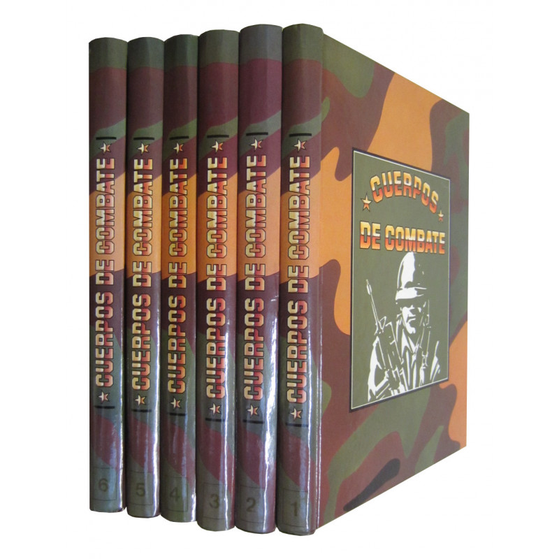 CUERPOS DE COMBATE y Sus Armas en la Guerra Moderna OBRE COMPLETA en 6 Tomos