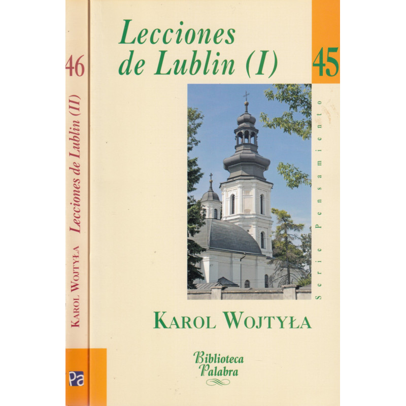 LECCIONES DE LUBLIN (I y II) 2 Tomos OBRA COMPLETA