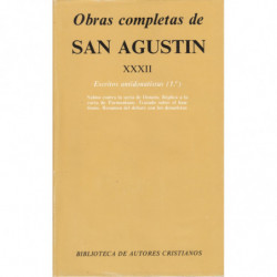 ESCRITOS ANTIDONATISTAS (Iº). OBRAS COMPLETAS DE SAN AGUSTIN  Tomo XXXII
