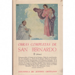 OBRAS COMPLETAS DE SAN BERNARDO Tomo II y Ultimo