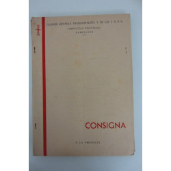 CONSIGNA A LA PROVINCIA Nos 12,14,15,16,18 (con certificado) y 19