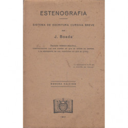 ESTENOGRAFIA - Sistema De Escritura Cursiva Breve
