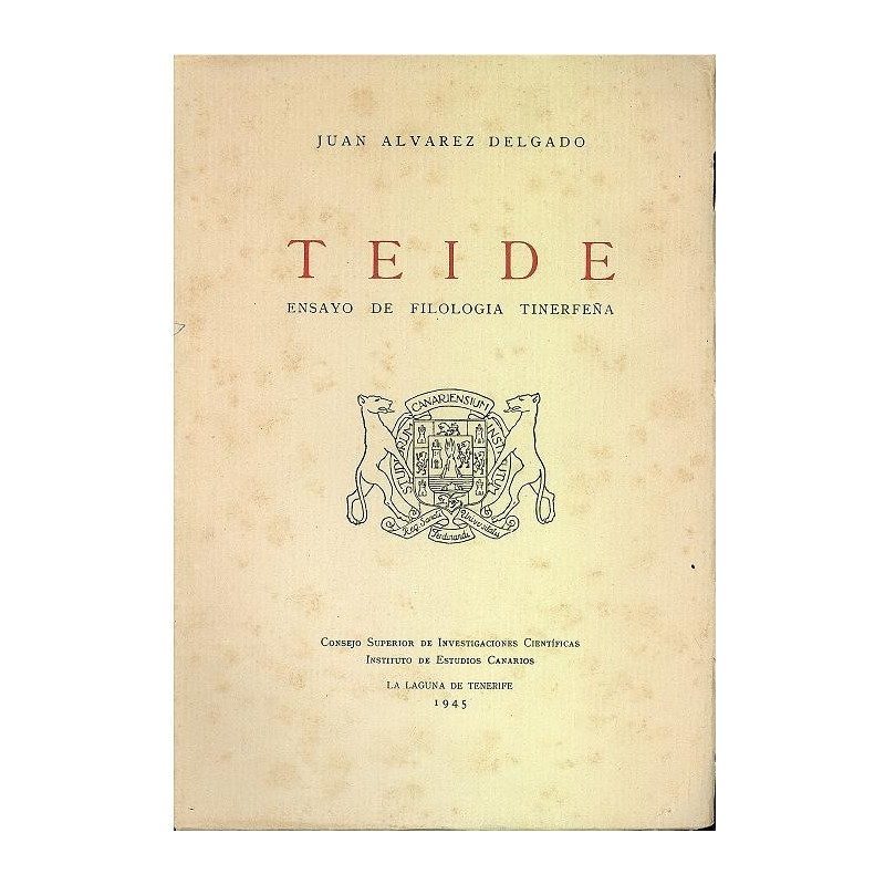 TEIDE ensayo de filologia tinerfeña