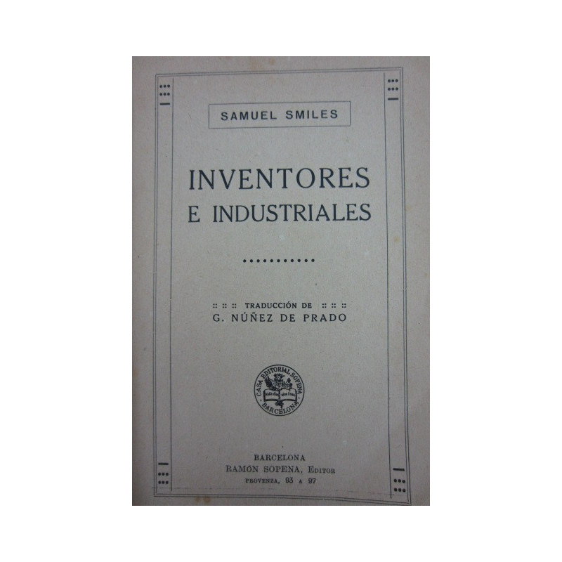 INVENTORES E INDUSTRIALES