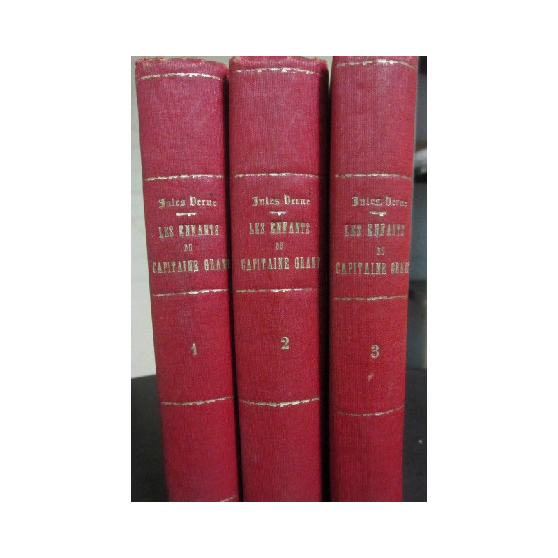 LES ENFANTS DU CAPITAINE GRANT Vol. 1, 2 y 3
