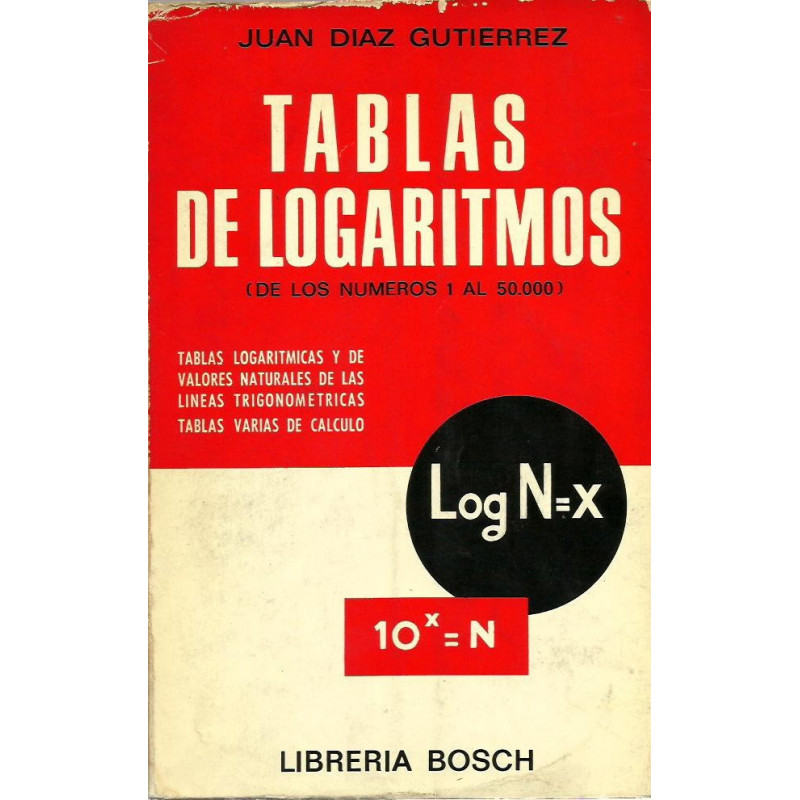 TABLAS DE LOGARITMOS (De los números 1 al 50.000)