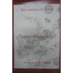 INDICE TOPONIMICO DEL ATLAS NACIONAL DE ESPAÑA