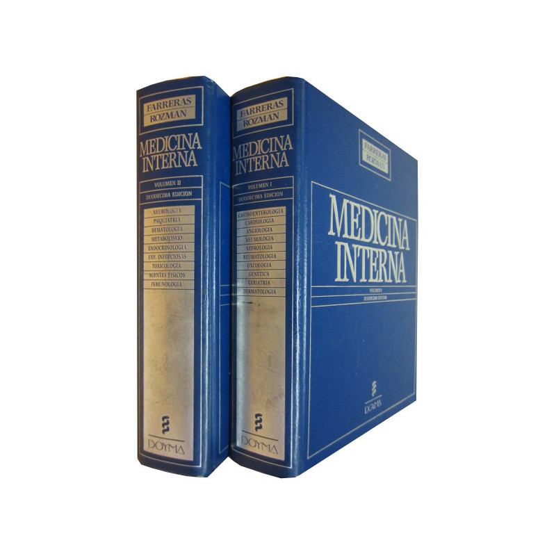 MEDICINA INTERNA 2 Tomos OBRA COMPLETA