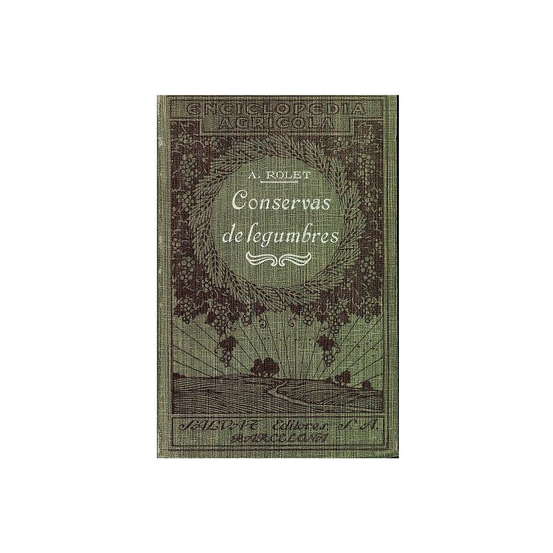 CONSERVAS DE LEGUMBRES Carnes, Productos Del Corral y De La Lecheria