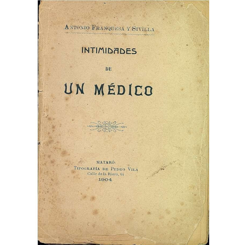 INTIMIDADES DE UN MEDICO