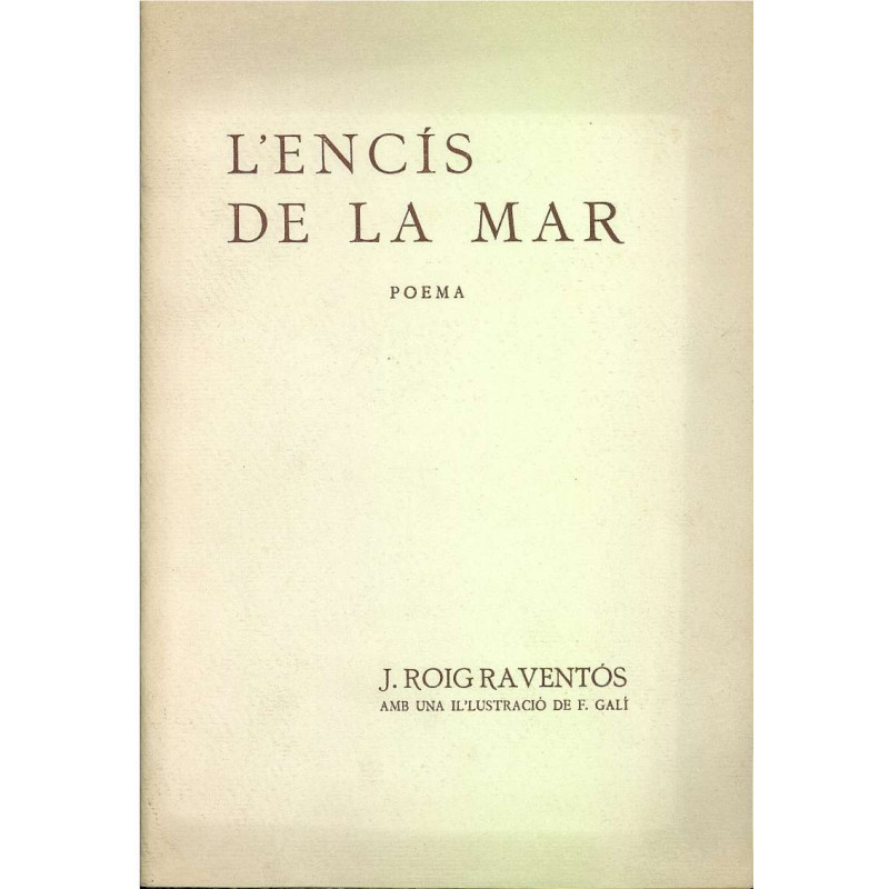 L'ENCIS DE LA MAR Poema