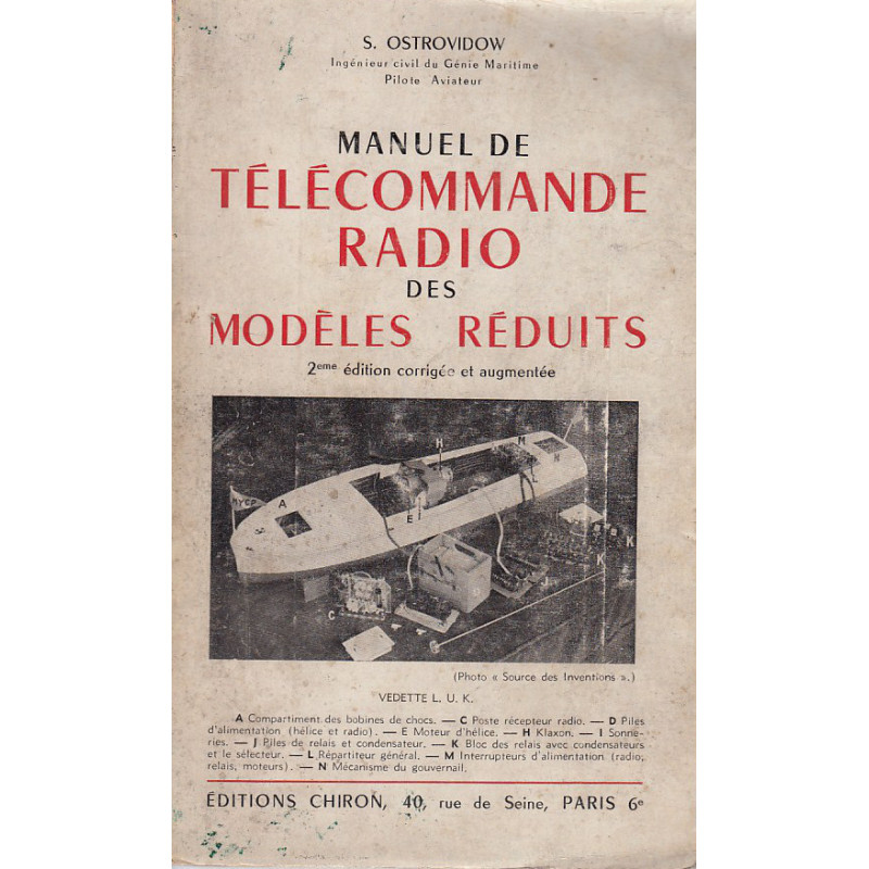 MANUEL DE TÉLÉCOMMANDE RADIO DES MODÉLES RÉDUITS