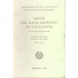 SERVEI DEL MAPA GEOLOGIC DE CATALUNYA Num. 43