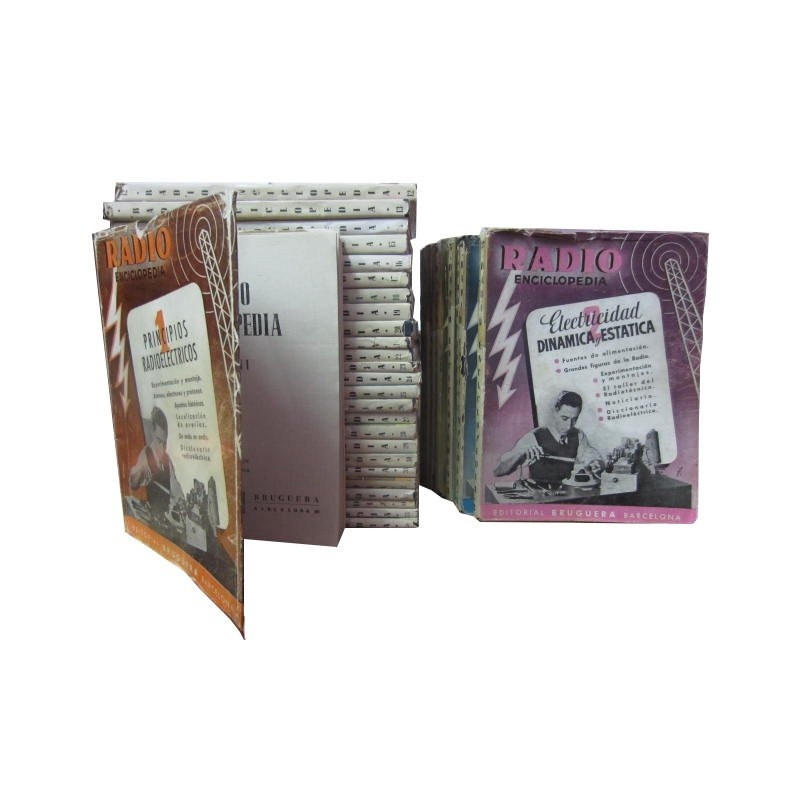 RADIO ENCICLOPEDIA Volúmenes Del 1 al 36 COMPLETA