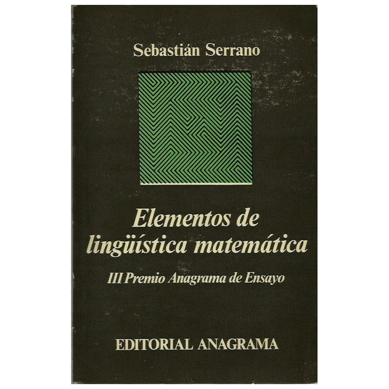ELEMENTOS DE LINGÜÍSTICA MATEMÁTICA